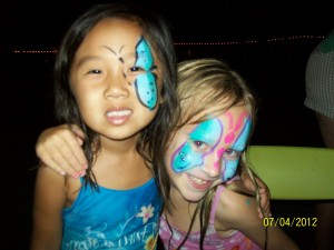 girl face painting 27