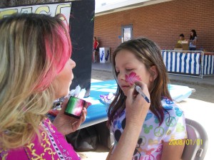 girl face painting 7