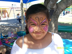 girl face painting 31