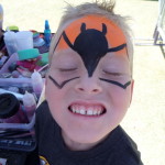 Boy face painting 7
