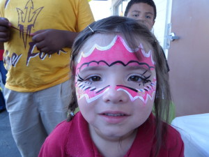 girl face painting 17