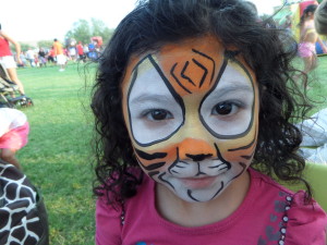 girl face painting 11