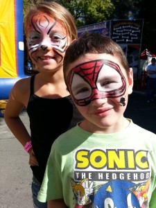 boy face painting 5