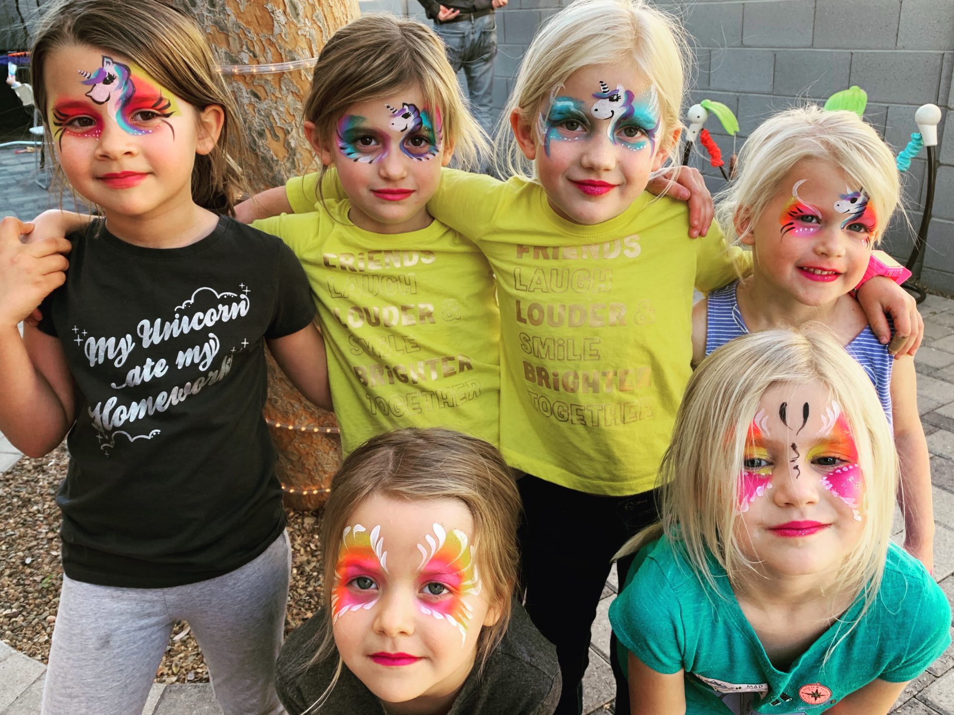 Birthday Parties | Candy Face Painting