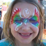 girl face painting 21