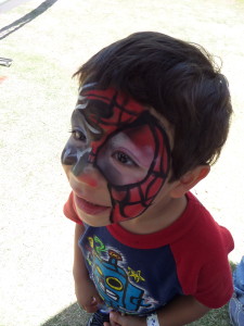 boy face painting 8